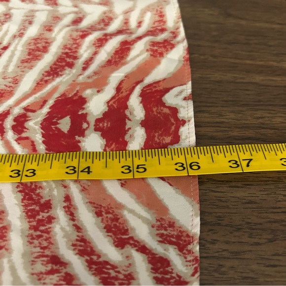 Parker Silk Split Ruffled Waist Marbled Tie Dye Mini Dress - Picture 10 of 10